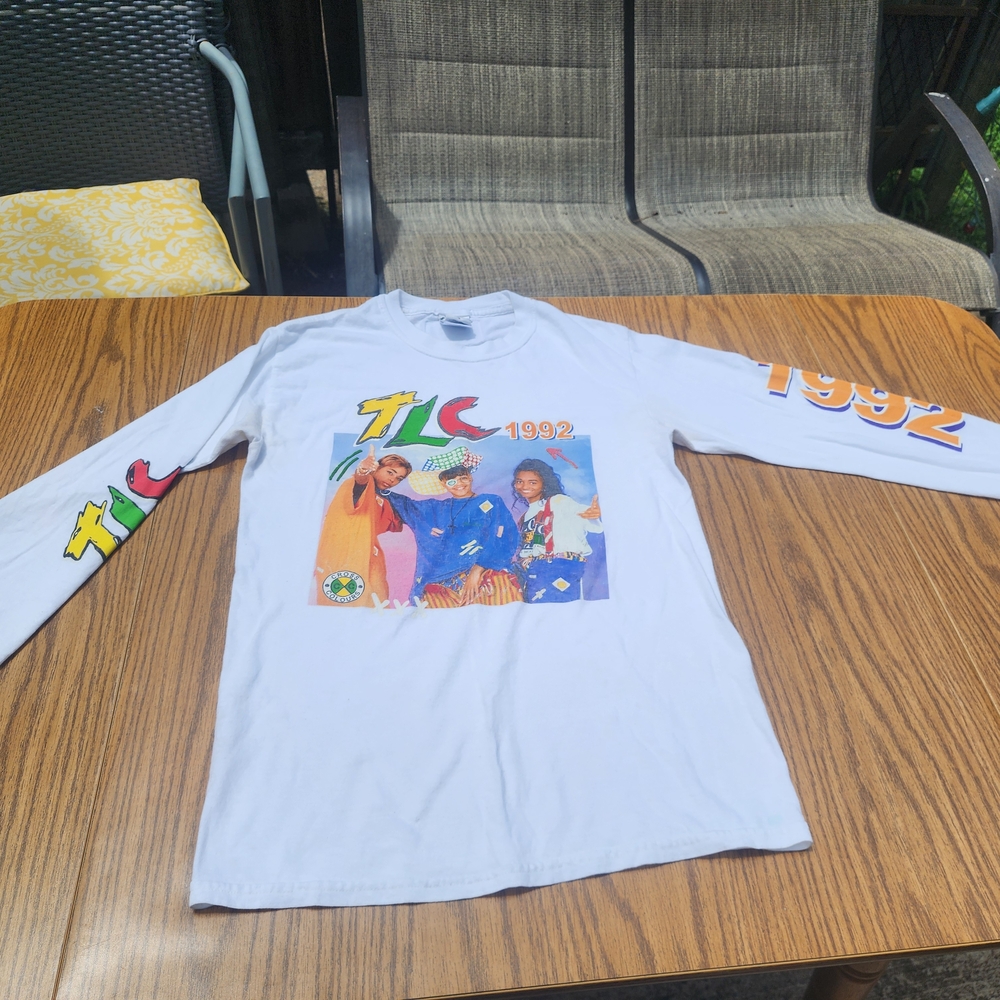 Vintage TLC FanMail Shirt | 90s R&B Graphic Tee | Size L USA Made